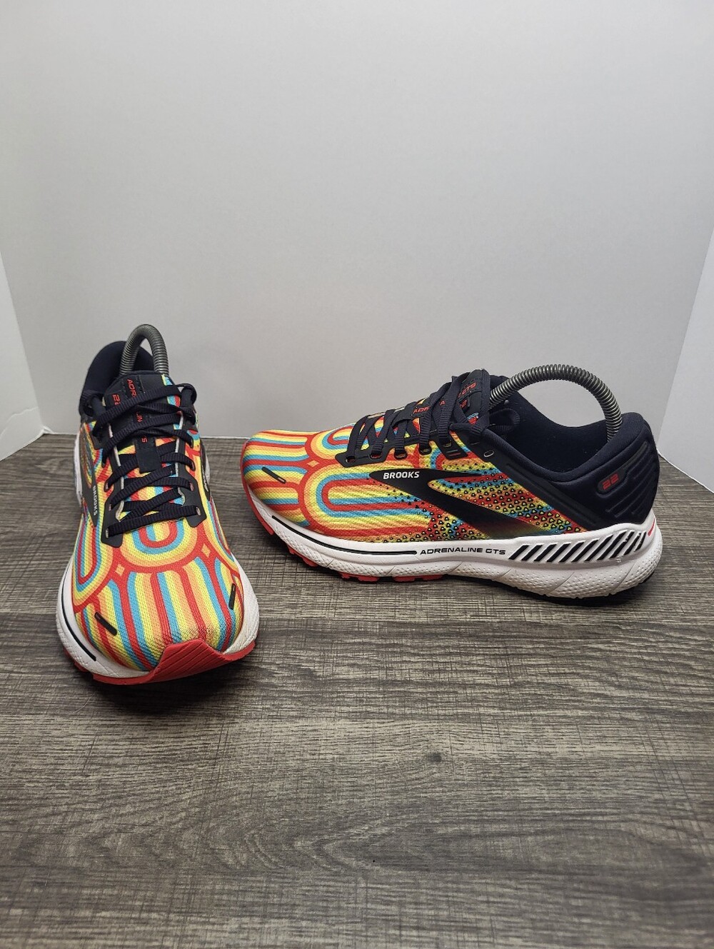 Brooks Adrenaline GTS 22 Disco Pack Running Shoes Sneaker Women Size 9